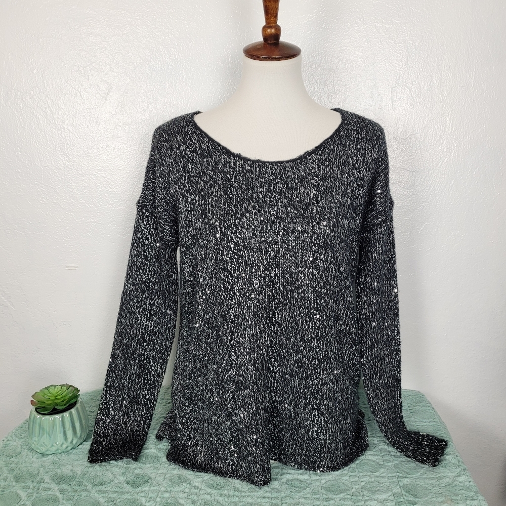 RVCA PULLOVER SEQUINS SWEATER